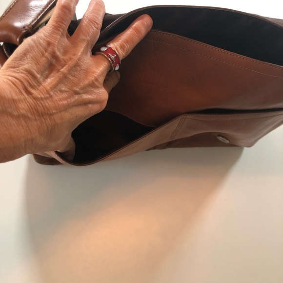 Coach Heritage Web Messenger Bag, Brown Leather 14x11x3, Classic Crossbody/Brief - Picture 17 of 17